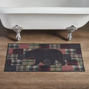 Wyatt Bear Polyester Bathmat 17x36"