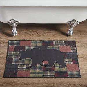 Wyatt Bear Polyester Bathmat 20x30"