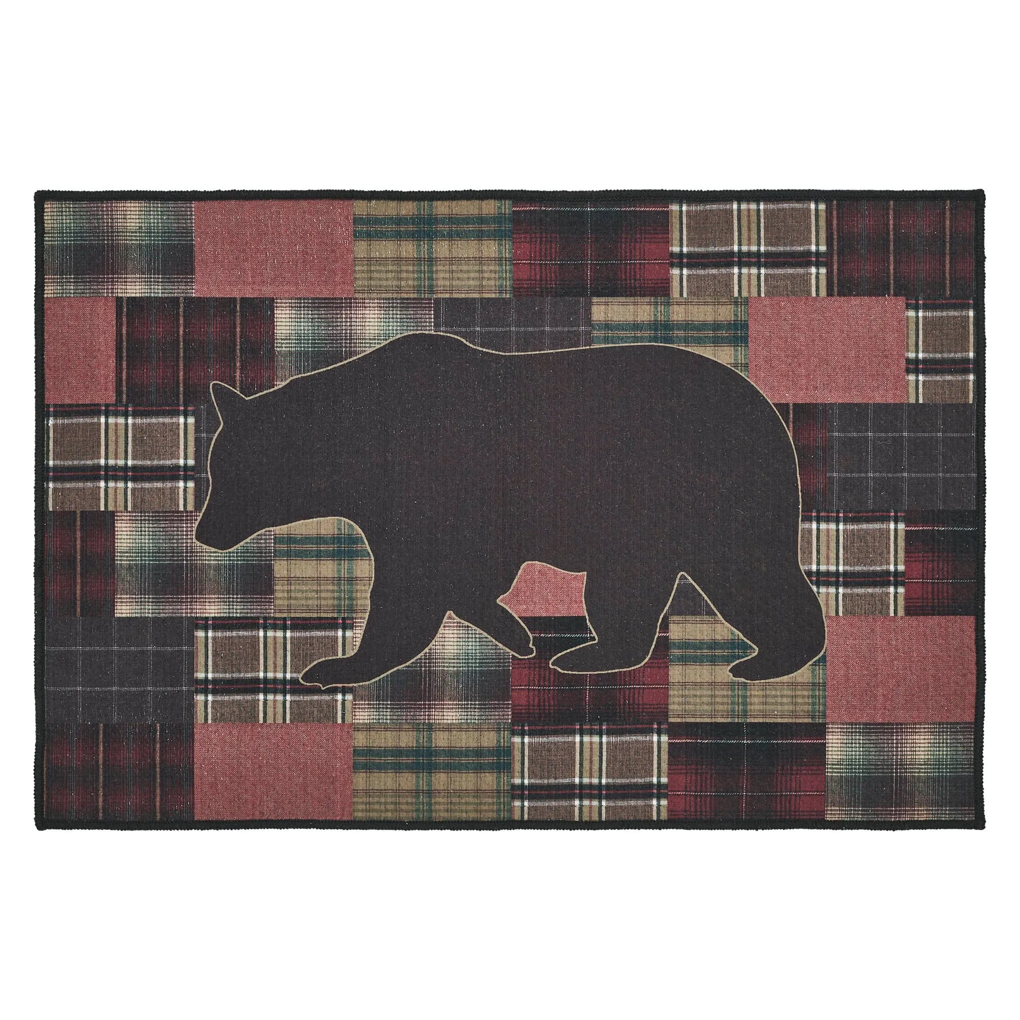 Wyatt Bear Polyester Bathmat 20x30"