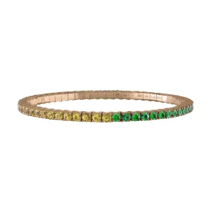 Yellow Sapphires & Tsavorites · Duet Bracelets