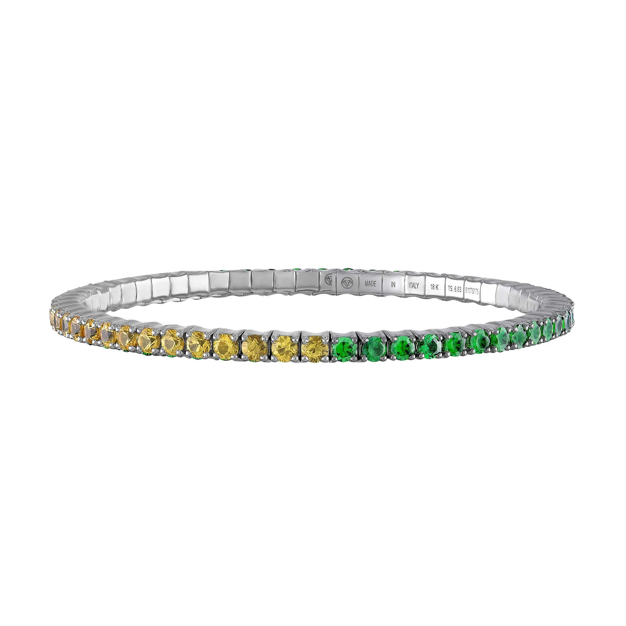 Yellow Sapphires & Tsavorites · Duet Bracelets