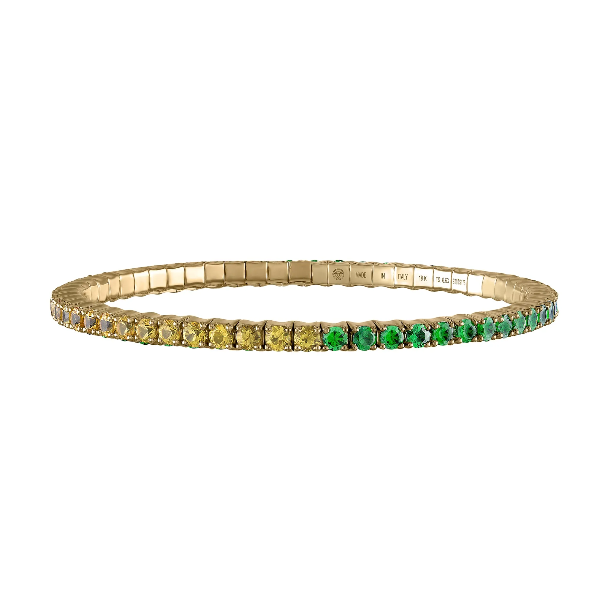 Yellow Sapphires & Tsavorites · Duet Bracelets